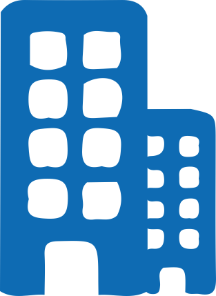 High-rise buildings as well as independent houses